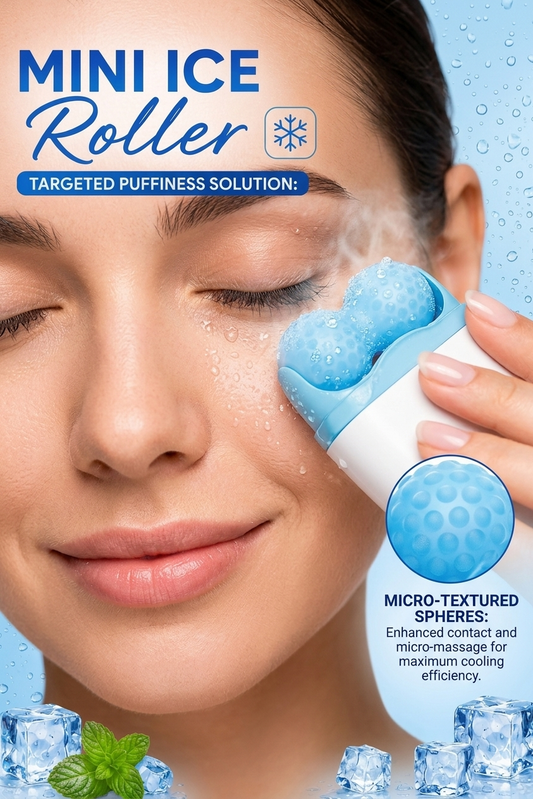 2 in 1 Magical Ice Roller for Face & Body Massage